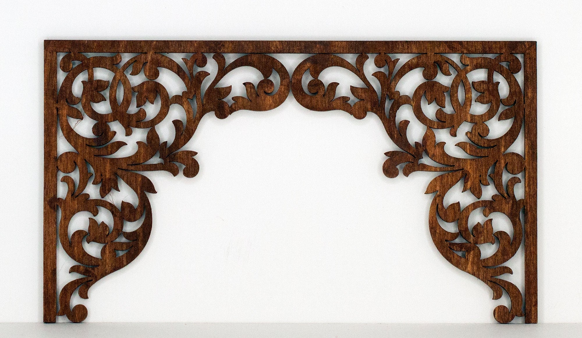 Miniature Dollhouse Filigree Fretwork - Unfinished - Style E